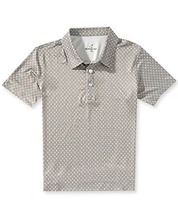 Properly Tied Big Boys Touchdown Print Short-Sleeve Polo