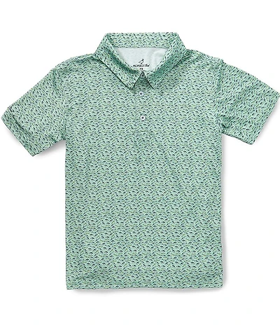 Properly Tied Boys Inlet Print Polo
