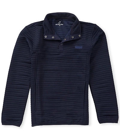 Properly Tied Little Boys Quarter Snap Waypoint Pullover