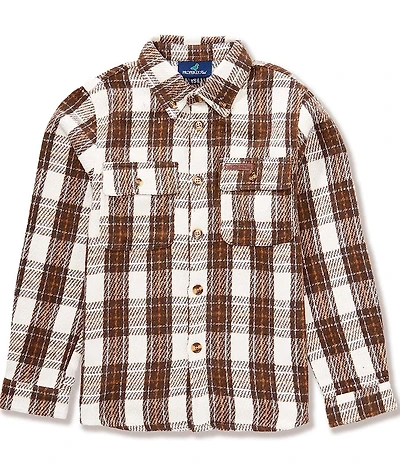 Properly Tied Little Boys Ranch Long Sleeve Button-Front Flannel