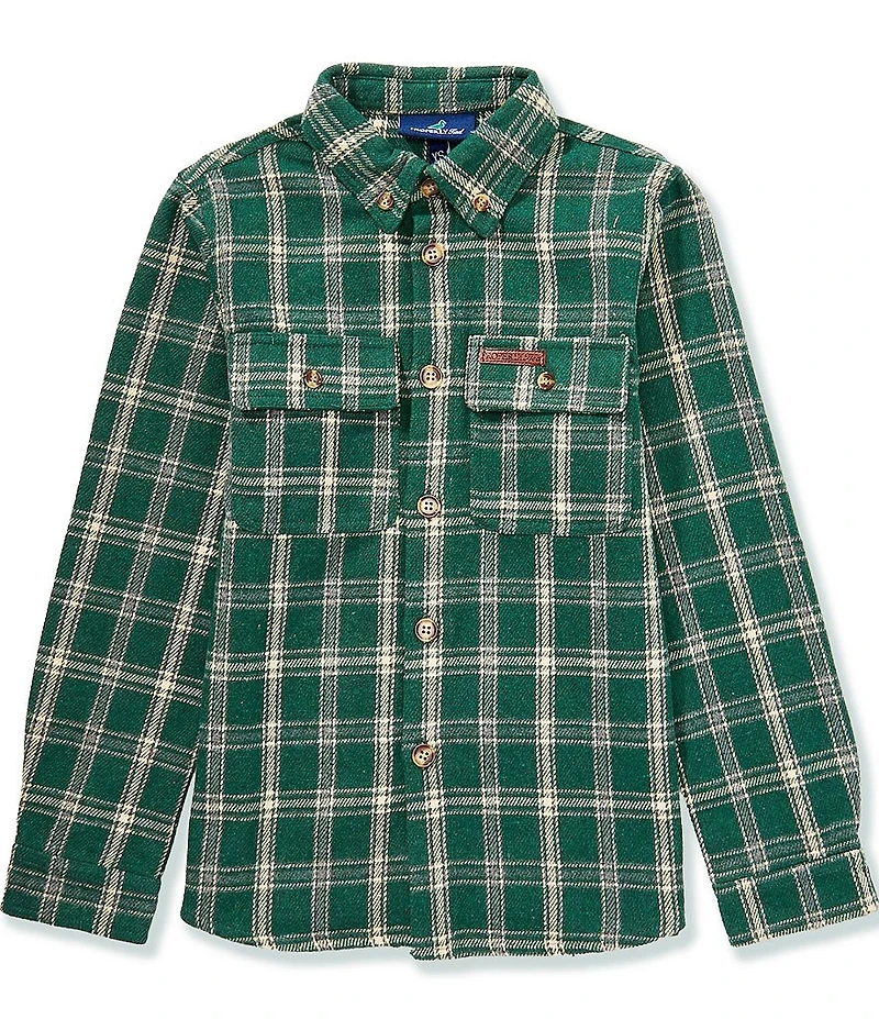 Properly Tied Little Boys Ranch Long Sleeve Button-Front Flannel