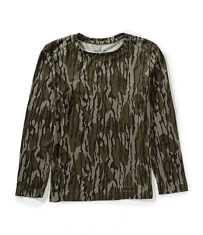 Properly Tied Little Boys Ravine Moss Long Sleeve T-Shirt