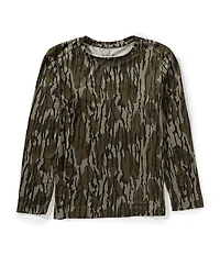 Properly Tied Little Boys Ravine Moss Long Sleeve T-Shirt