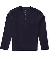 Properly Tied Little Boys Shoreline Long Sleeve Henley