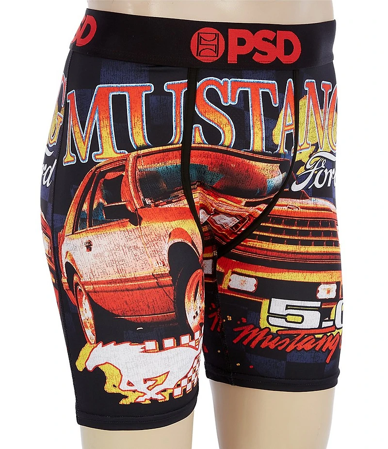 PSD 1982 GT Fox Body Ford Mustang 7#double; Inseam Standard Length Boxer Briefs