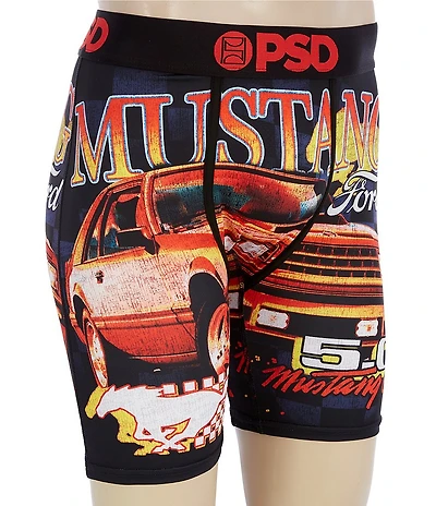 PSD 1982 GT Fox Body Ford Mustang 7#double; Inseam Standard Length Boxer Briefs