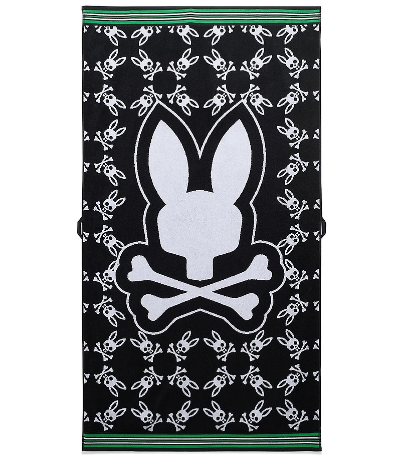 Psycho Bunny All Over Bunny Towel