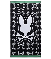 Psycho Bunny All Over Bunny Towel