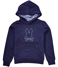 Psycho Bunny Big Boys Kace Bunny Hoodie