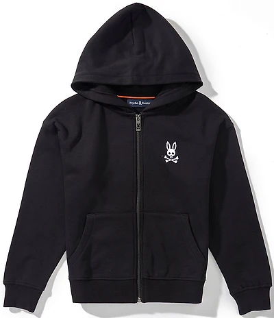Psycho Bunny Big Boys Haiden French Terry Hooded Jacket