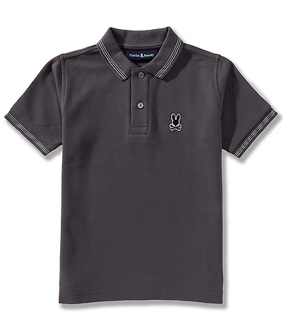 Psycho Bunny Big Boys Hart Pique Polo Shirt