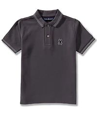 Psycho Bunny Big Boys Hart Pique Polo Shirt