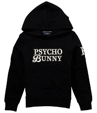 Psycho Bunny Big Boys Janvi Patch Hoodie