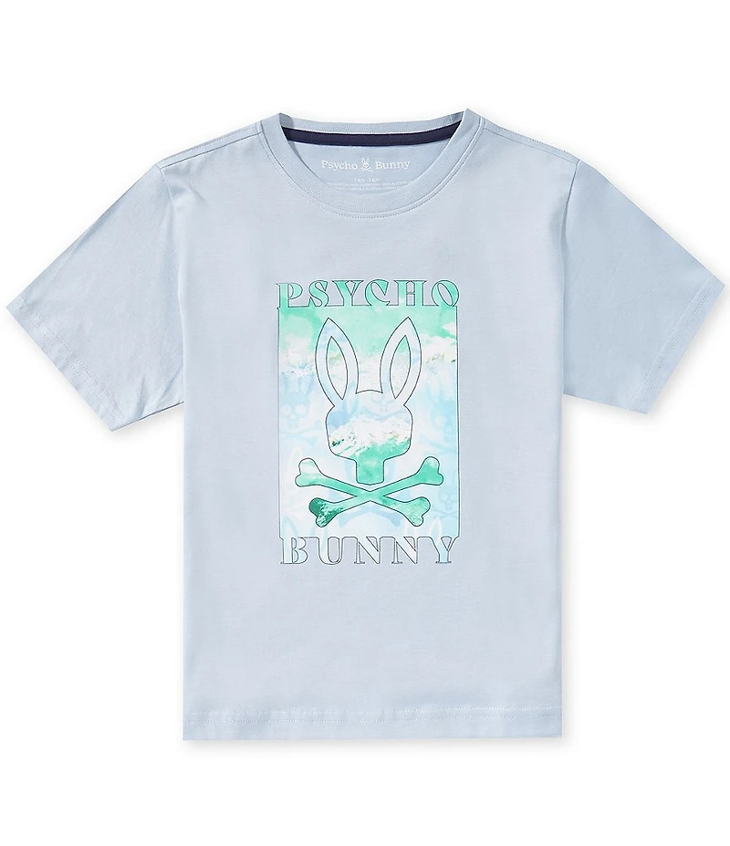 Psycho Bunny Big Boys Short Sleeve Bodie Graphic Tee