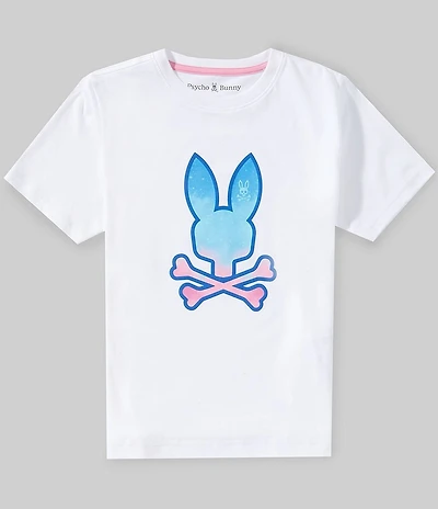 Psycho Bunny Big Boys Short-Sleeve Caspian Bunny Graphic T-Shirt