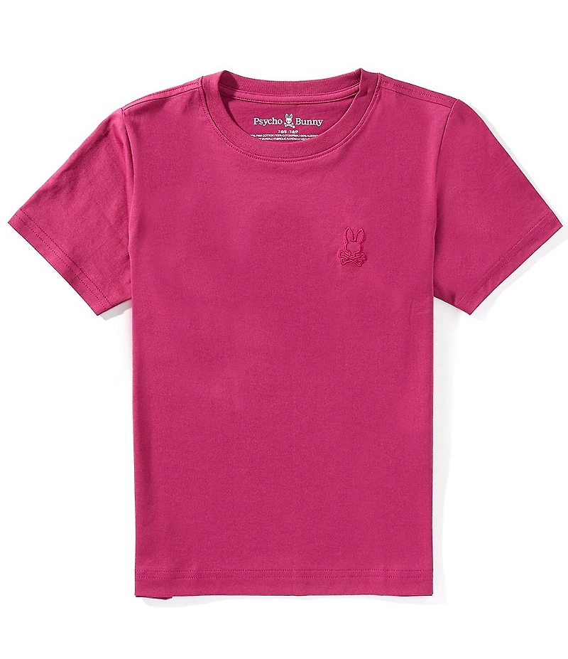 Psycho Bunny Big Boys Short Sleeve Crew Neck James T-Shirt