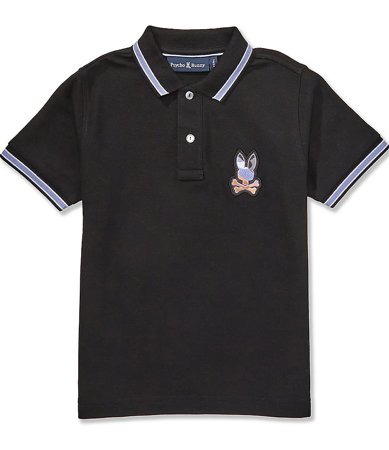 Psycho Bunny Big Boys Short-Sleeve Dante Pique Polo Shirt
