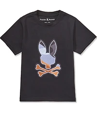Psycho Bunny Big Boys Short Sleeve Dante T-Shirt