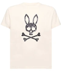 Psycho Bunny Big Boys Short-Sleeve Jarvis Hologram Bunny Graphic T-Shirt