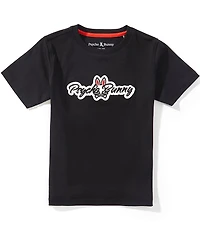 Psycho Bunny Big Boys Short Sleeve Jaydon Wordmark