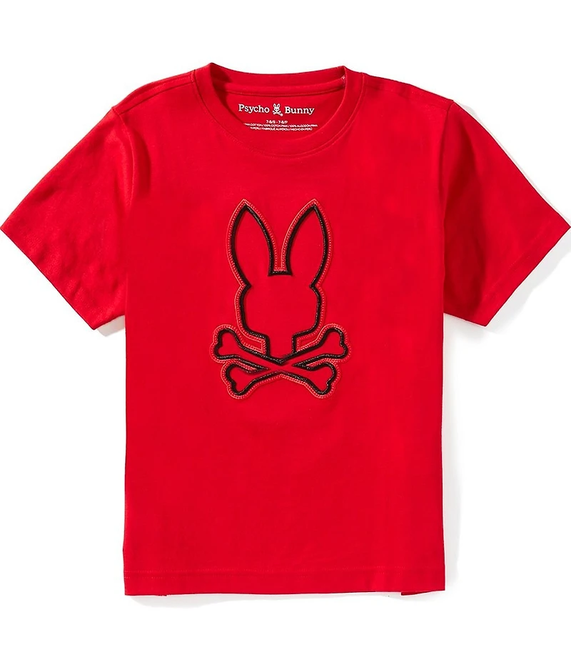 Psycho Bunny Big Boys Short Sleeve Sayer Graphic T-Shirt