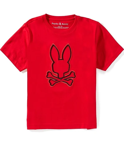 Psycho Bunny Big Boys Short Sleeve Sayer Graphic T-Shirt