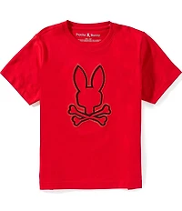 Psycho Bunny Big Boys Short Sleeve Sayer Graphic T-Shirt