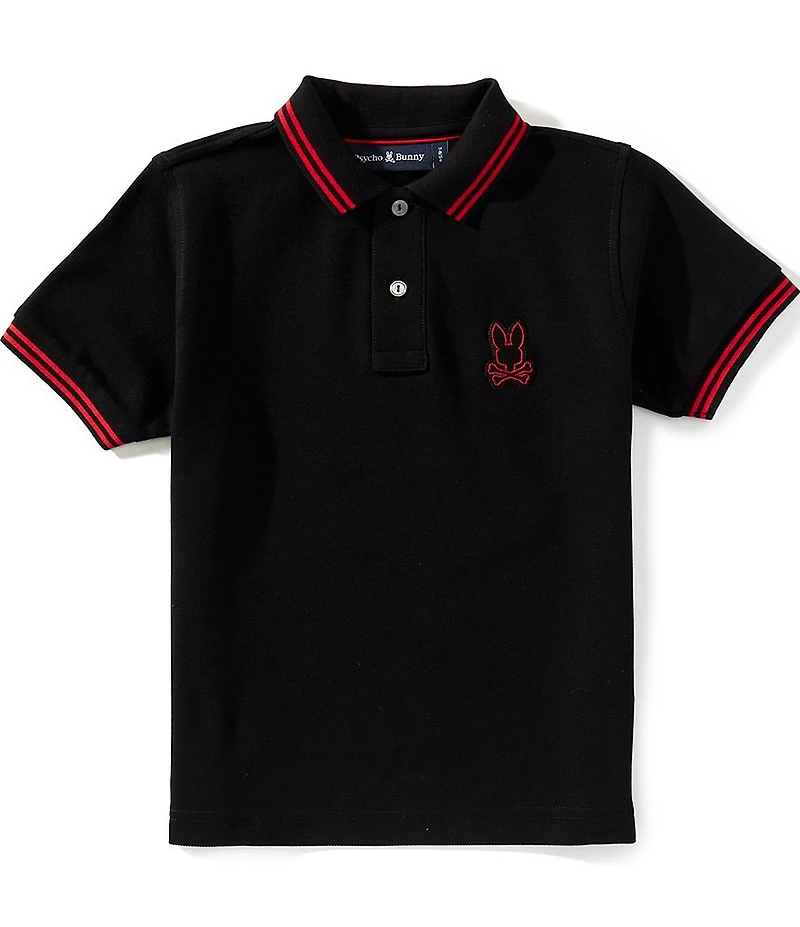Psycho Bunny Boys Short-Sleeve Sayer Pique Polo Shirt