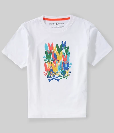 Psycho Bunny Big Boys Short-Sleeve Tanner Graphic T-Shirt