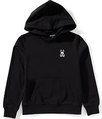 Psycho Bunny Big Boys Timothy Long Sleeve Fleece Hoodie