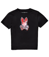 Psycho Bunny Big Little/Boys Short Sleeve William Graphic T-Shirt