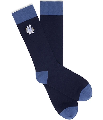 Psycho Bunny Floral Bunny Socks