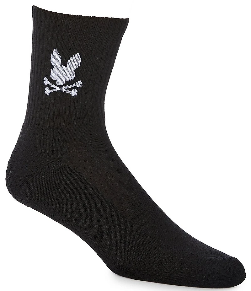 Psycho Bunny High Performance Quarter Crew Socks