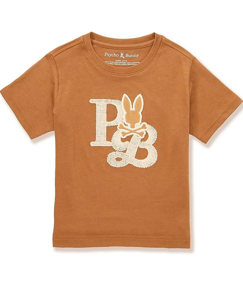Psycho Bunny Little Boys Short-Sleeve Caine Graphic T-Shirt