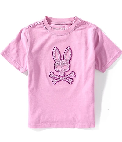 Psycho Bunny Little Boys Short Sleeve Gabin Graphic T-Shirt
