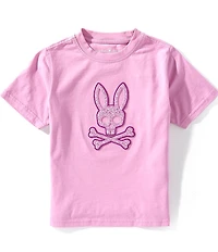 Psycho Bunny Little Boys Short Sleeve Gabin Graphic T-Shirt