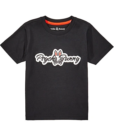 Psycho Bunny Little Boys Short-Sleeve Jaydon Wordmark