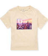 Psycho Bunny Little Boys Short Sleeve Will Graphic T-Shirt