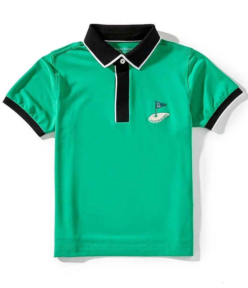 Psycho Bunny Little/Big Boys Clayton Short-Sleeve Pique Polo