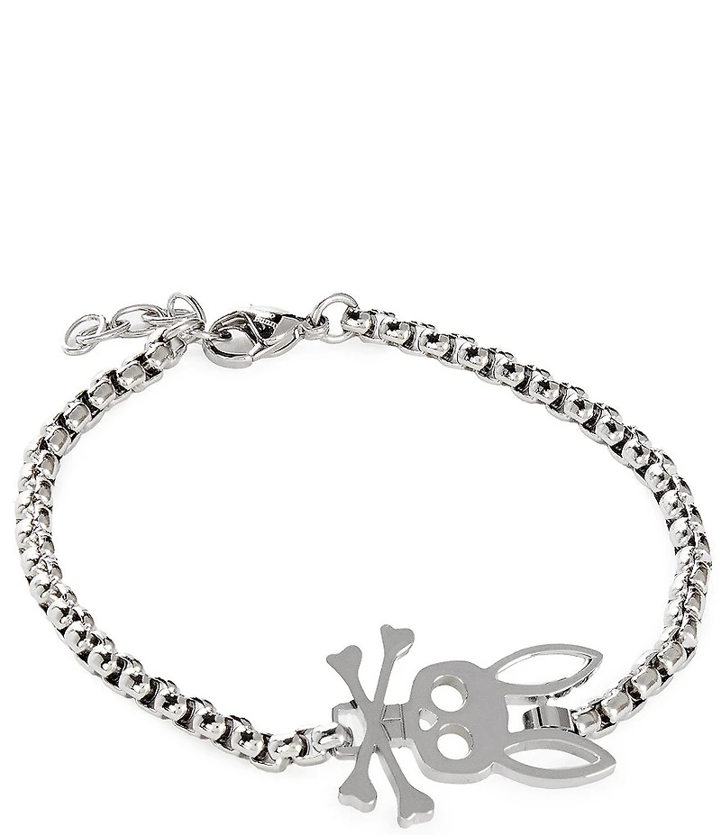 Psycho Bunny Steel Bunny Bracelet