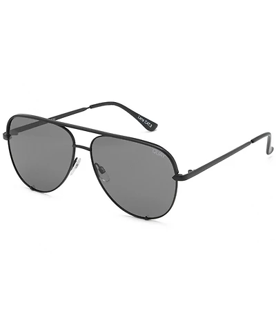 QUAY Polarized High Key Aviator Sunglasses