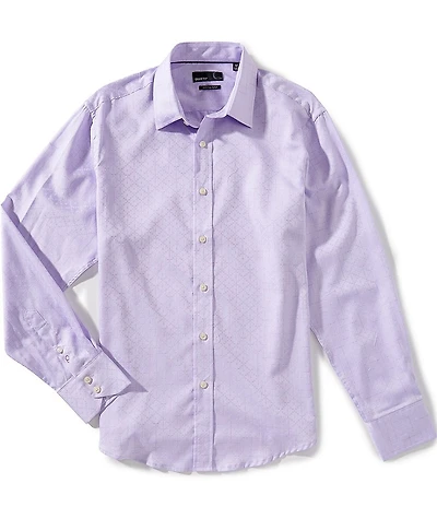 Quieti Glen Plaid Long Sleeve Woven Shirt