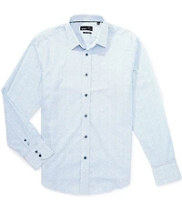 Quieti Mini Floral Print Long Sleeve Woven Shirt