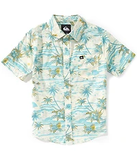 Quiksilver Big Boys Short Sleeve Sundown Classic Shirt