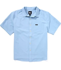 Quiksilver Allport Classic Short Sleeve Plaid Woven Shirt