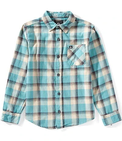Quiksilver Big Boys Porter Check Flannel Shirt
