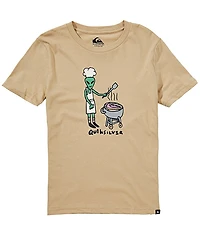 Quiksilver Big Boys Short Sleeve Alien Sizzle T-Shirt