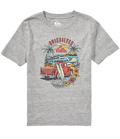 Quiksilver Big Boys Short Sleeve Beach Ride T-Shirt