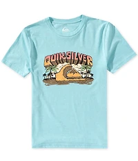 Quiksilver Big Boys Short Sleeve Quik Rock T-Shirt