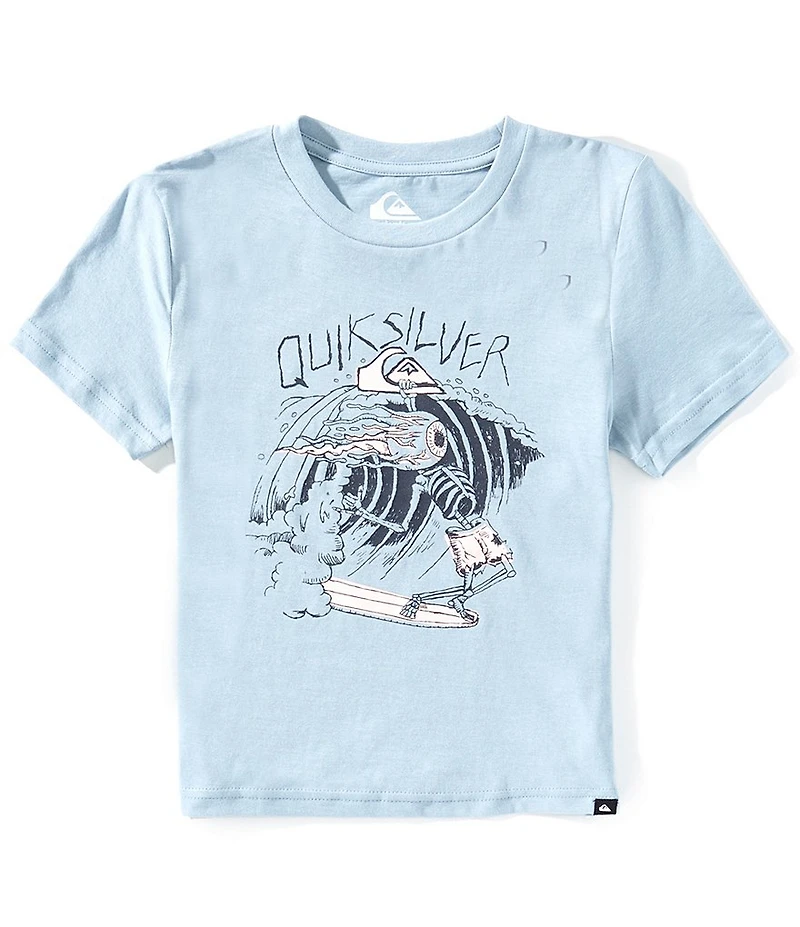 Quiksilver Little Boys Short Sleeves Sketchy Pete T-Shirt